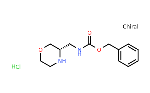 1312161-63-9 | (S)-Benzyl (morpholin-3-ylmethyl)carbamate hydrochloride