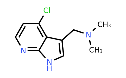 1312755-70-6 | ({4-chloro-1H-pyrrolo[2,3-b]pyridin-3-yl}methyl)dimethylamine