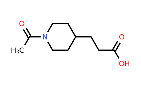 131417-49-7 | 3-(1-Acetylpiperidin-4-yl)propanoic acid