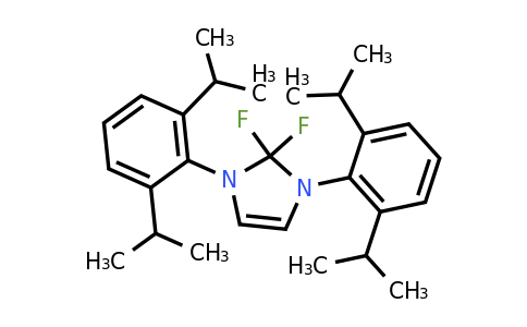 1314657-40-3 | 1,3-Bis(2,6-diisopropylphenyl)-2,2-difluoro-2,3-dihydro-1H-imidazole