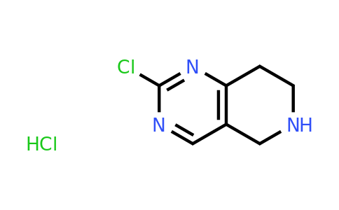 1314723-39-1 | 2-Chloro-5,6,7,8-tetrahydropyrido[4,3-d]pyrimidine hydrochloride