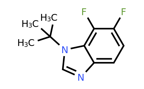 1314987-35-3 | 1-(terc-butil)-6,7-difluoro-1H-benzo[d]imidazol