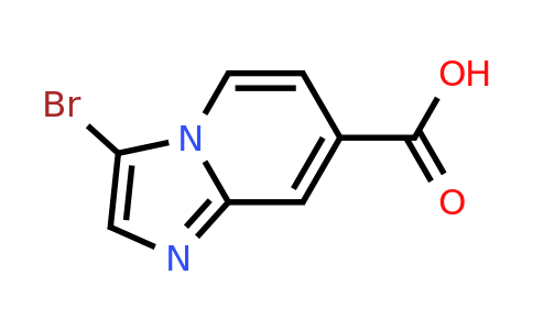 1315360-75-8 | 3-Bromoimidazo[1,2-a]pyridine-7-carboxylic acid