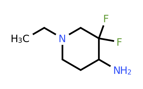 1315494-58-6 | 4-Piperidinamine, 1-ethyl-3,3-difluoro-