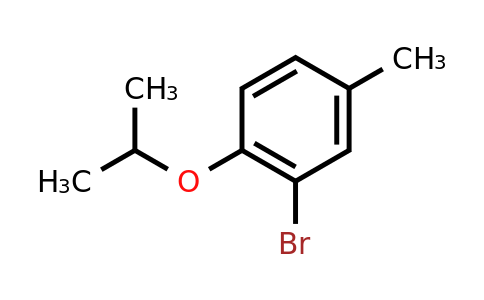 13178-89-7 | 2-Bromo-4-methyl-1-(propan-2-yloxy)benzene