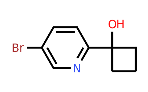 1319256-44-4 | 1-(5-Bromopyridin-2-yl)cyclobutanol