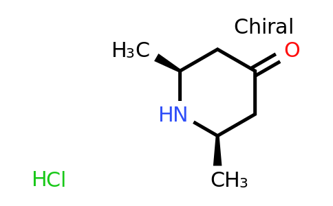 13200-35-6 | (2S,6R)-2,6-dimethylpiperidin-4-one hydrochloride