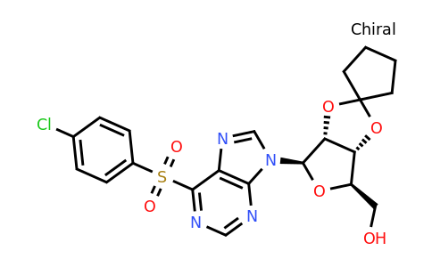 132089-83-9 | 6-(4-Chlorophenylsulphonyl)-9-(2,3-O-Cyclopentylidene-Ss-D-Ribofuranosyl)-9H-Purine