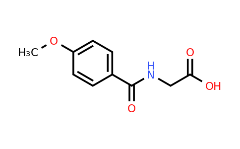 13214-64-7 | 2-(4-Methoxybenzamido)acetic acid