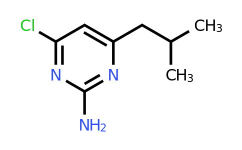 133062-14-3 | 4-Chloro-6-(2-methylpropyl)pyrimidin-2-amine