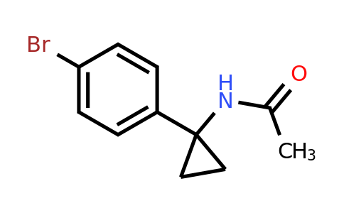 1330750-29-2 | N-(1-(4-Bromophenyl)cyclopropyl)acetamide