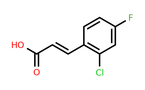 133220-86-7 | 2-Chloro-4-fluorocinnamic acid