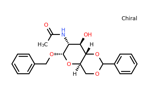 13343-63-0 | N-((4aR,6S,7R,8R,8aS)-6-(Benzyloxy)-8-hydroxy-2-phenylhexahydropyrano[3,2-d][1,3]dioxin-7-yl)acetamide