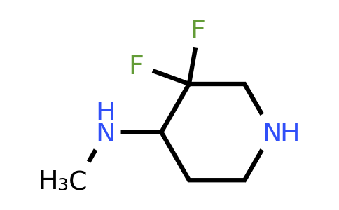 1334412-36-0 | 4-Piperidinamine, 3,3-difluoro-N-methyl-