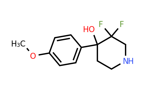 1334413-01-2 | 4-Piperidinol, 3,3-difluoro-4-(4-methoxyphenyl)-