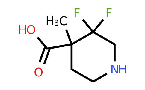 1334413-17-0 | 4-Piperidinecarboxylic acid, 3,3-difluoro-4-methyl-