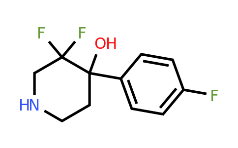 1334417-62-7 | 4-Piperidinol, 3,3-difluoro-4-(4-fluorophenyl)-