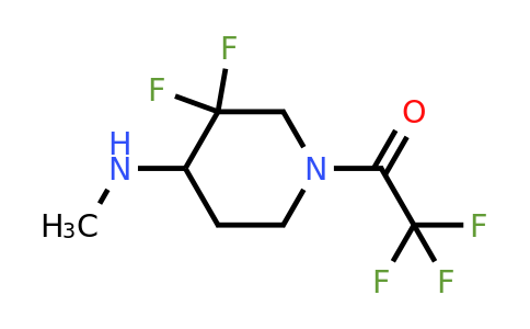 1334418-07-3 | Ethanone, 1-[3,3-difluoro-4-(methylamino)-1-piperidinyl]-2,2,2-trifluoro-