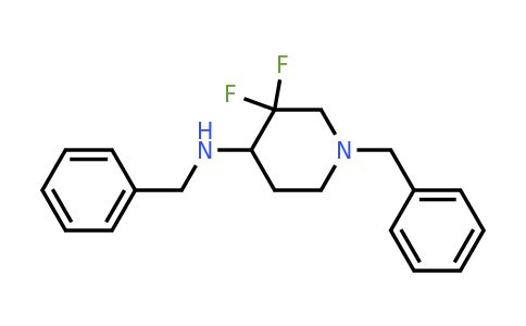 1334418-20-0 | 4-Piperidinamine, 3,3-difluoro-N,1-bis(phenylmethyl)-