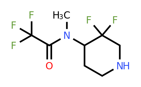 1334418-72-2 | Acetamide, N-(3,3-difluoro-4-piperidinyl)-2,2,2-trifluoro-N-methyl-