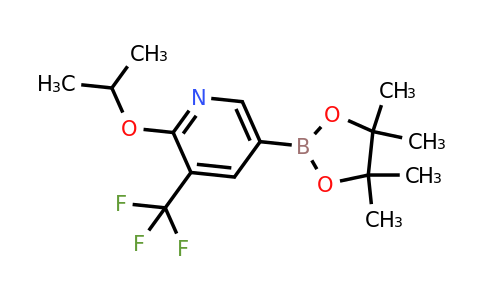 1334607-81-6 | 2-Isopropoxy-5-(4,4,5,5-tetramethyl-1,3,2-dioxaborolan-2-yl)-3-(trifluoromethyl)pyridine