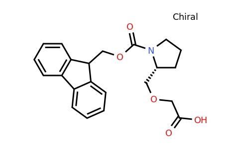 1335206-44-4 | 2-[[(2R)-1-(9H-Fluoren-9-ylmethoxycarbonyl)pyrrolidin-2-yl]methoxy]acetic acid