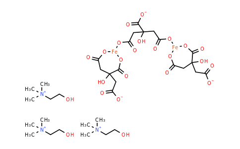 1336-80-7 | iron-choline citrate complex