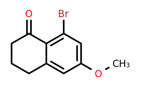 1336952-02-3 | 8-bromo-6-methoxy-tetralin-1-one 1336952-02-3 | 8-bromo-6-methoxy-tetralin-1-one