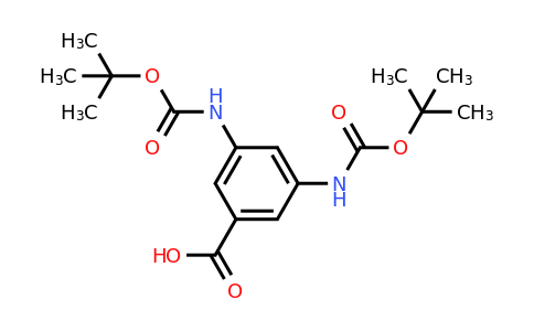133887-83-9 | 3,5-Bis((tert-butoxycarbonyl)amino)benzoic acid