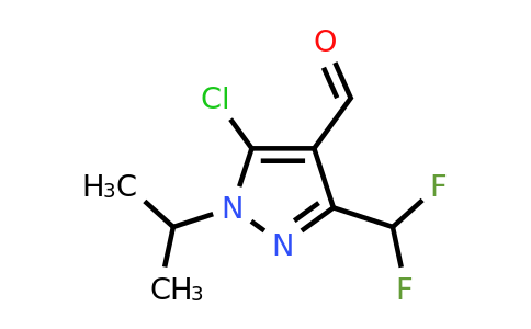 1342349-20-5 | 5-Chloro-3-(difluoromethyl)-1-isopropyl-1H-pyrazole-4-carbaldehyde