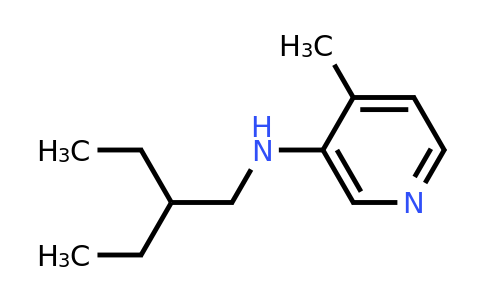 1342446-40-5 | N-(2-ethylbutyl)-4-methylpyridin-3-amine