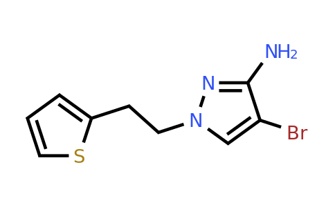 1342972-13-7 | 4-Bromo-1-(2-(thiophen-2-yl)ethyl)-1h-pyrazol-3-amine
