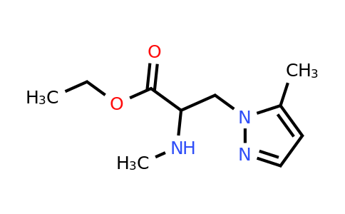 1343102-84-0 | 3-(5-metil-1h-pirazol-1-il)-2-(metilamino)propanoato de etilo