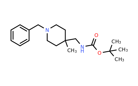 1345728-58-6 | tert-butyl ((1-benzyl-4-methylpiperidin-4-yl)methyl)carbamate
