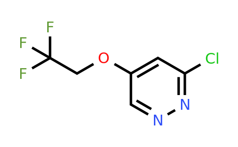 1346691-33-5 | 3-Chloro-5-(2,2,2-trifluoroethoxy)pyridazine