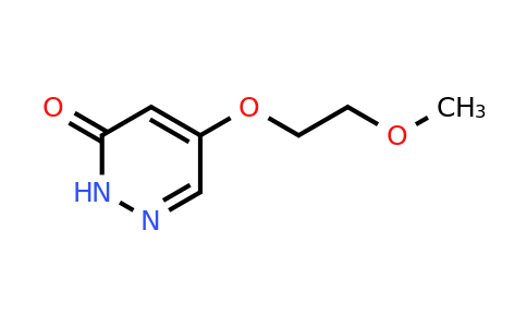 1346697-90-2 | 5-(2-Methoxyethoxy)pyridazin-3(2H)-one