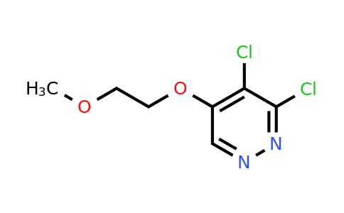 1346698-22-3 | 3,4-Dichloro-5-(2-methoxyethoxy)pyridazine