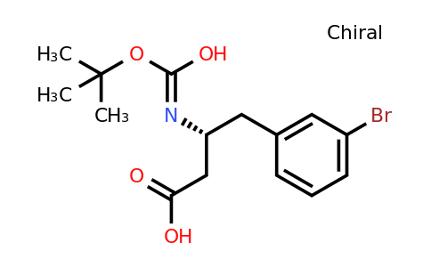 1350734-63-2 | Boc-(R)-3-Amino-4-(3-bromophenyl)-butyric acid