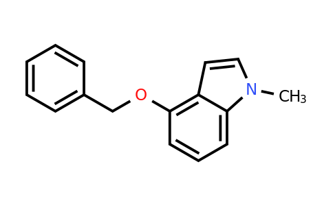 13523-93-8 | 4-(Benzyloxy)-1-methyl-1H-indole