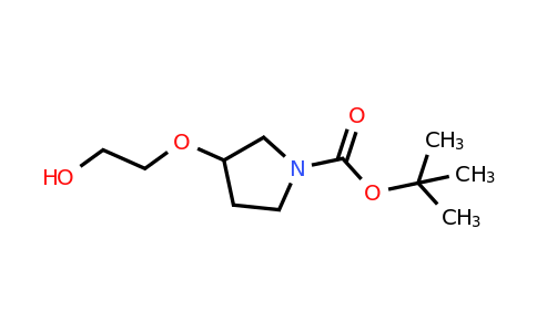1353982-63-4 | 3-(2-hidroxietoxi)pirrolidin-1-carboxilato de terc-butilo