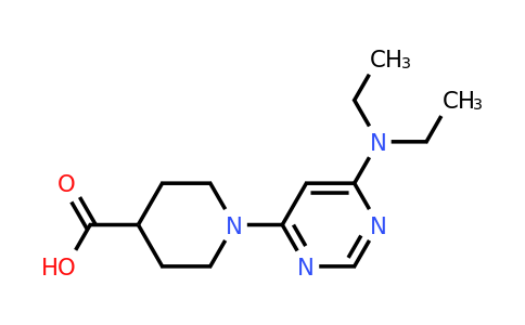 1353985-75-7 | 1-(6-(diethylamino)pyrimidin-4-yl)piperidine-4-carboxylic acid