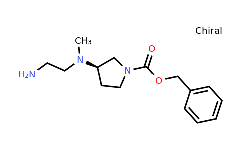 1354009-59-8 | (R)-Benzyl 3-((2-aminoethyl)(methyl)amino)pyrrolidine-1-carboxylate
