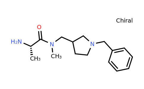 1354024-78-4 | (2S)-2-Amino-N-((1-benzylpyrrolidin-3-yl)methyl)-N-methylpropanamide