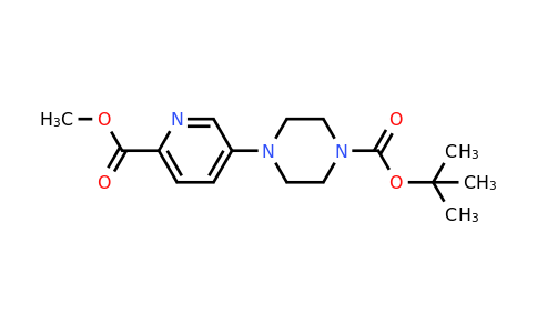 1354355-85-3 | tert-Butyl 4-(6-(methoxycarbonyl)pyridin-3-yl)piperazine-1-carboxylate 1354355-85-3 | tert-Butyl 4-(6-(methoxycarbonyl)pyridin-3-yl)piperazine-1-carboxylate