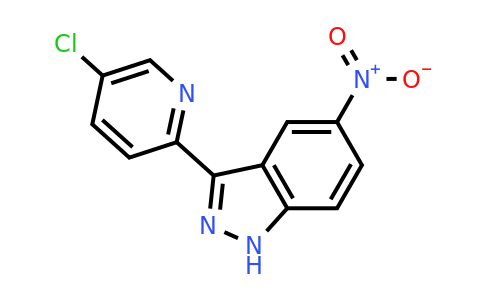 1356087-98-3 | 3-(5-Chloropyridin-2-yl)-5-nitro-1H-indazole