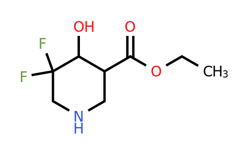 1356446-48-4 | 3-Piperidinecarboxylic acid, 5,5-difluoro-4-hydroxy-, ethyl ester