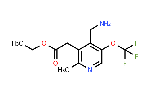 1361467-86-8 | 4-(aminometil)-2-metil-5-(trifluorometoxi)piridina-3-acetato de etilo