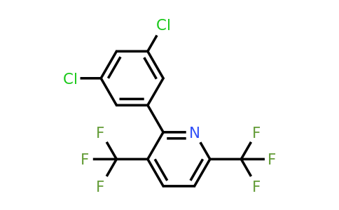 1361475-47-9 | 3,6-Bis(trifluoromethyl)-2-(3,5-dichlorophenyl)pyridine