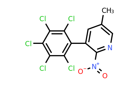 1361484-33-4 | 5-Methyl-2-nitro-3-(perchlorophenyl)pyridine