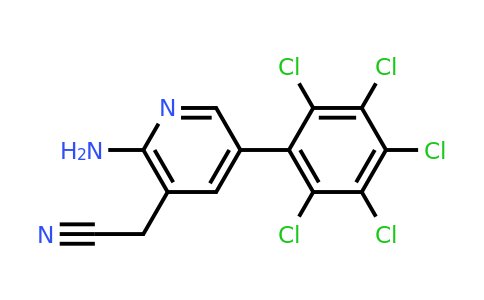 1361500-32-4 | 2-Amino-5-(perchlorophenyl)pyridine-3-acetonitrile
